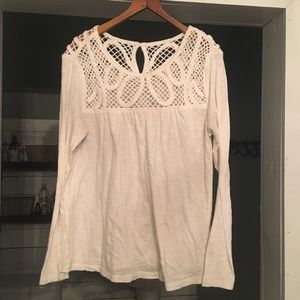Gap crochet shirt